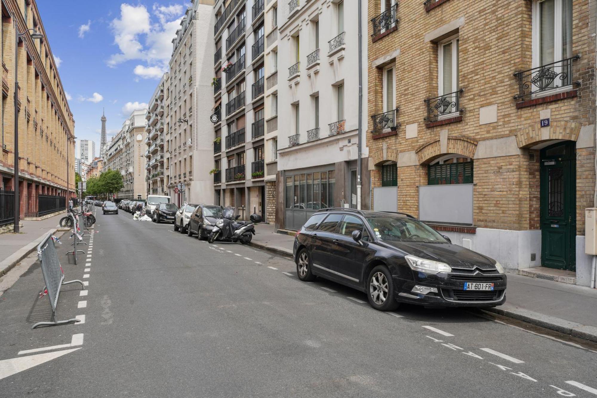 Tour Eiffel Apartment Paris Eksteriør billede